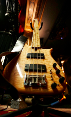 Romans custom US Master fretless bass